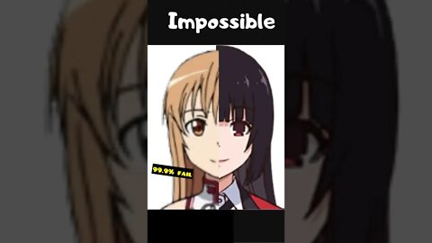 ONLY ANIME FANS CAN DO THIS IMPOSSIBLE STOP CHALLENGE #24