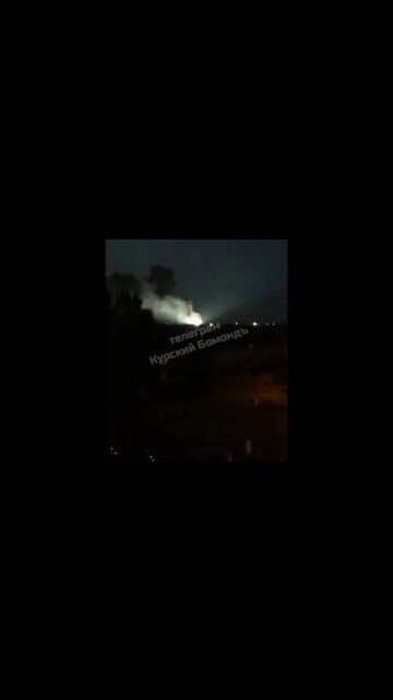 EXPLOSIONS KURSK AIRBASE RUSSIA