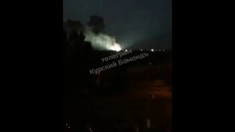 EXPLOSIONS KURSK AIRBASE RUSSIA