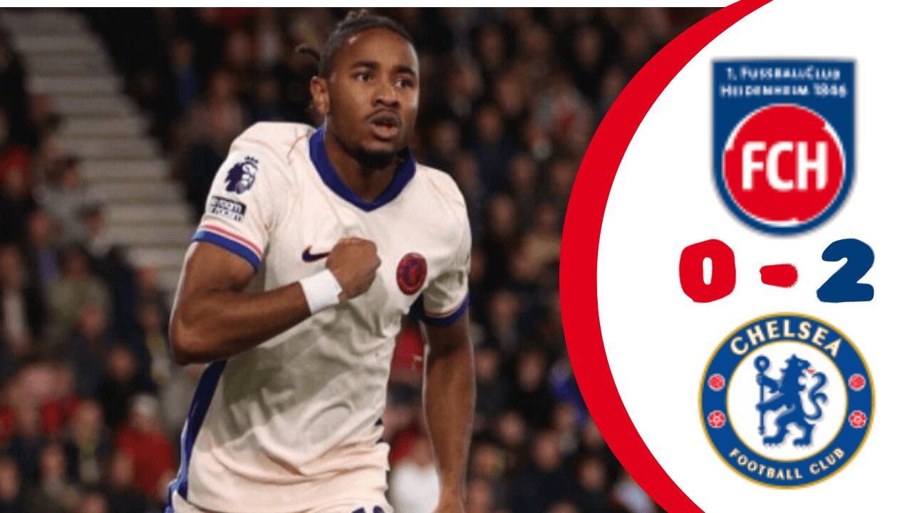 UEFA Europa Conference League Soccer Video FC Heidenheim 0 vs 2 ChelseA