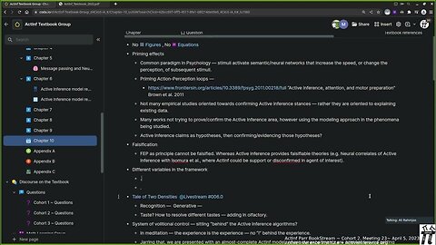 ActInf Textbook Group ~ Cohort 2 ~ Meeting 23 (Chapter 10, part 2)