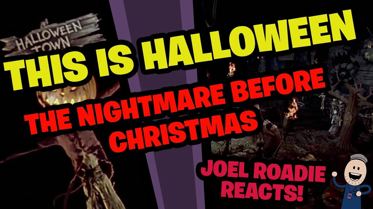 This Is Halloween (Tim Burton's "The Nightmare Before Christmas") - Roadie Reacts