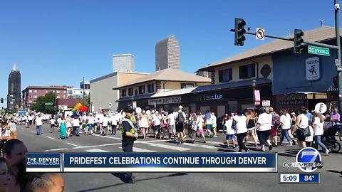 Thousands celebrate PrideFest Parade in Denver