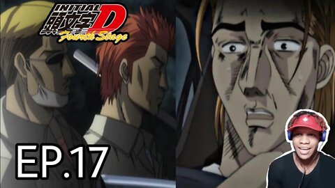 Initial D Fourth Stage Episode 17 Reaction 🔥 初期の第4段階です。