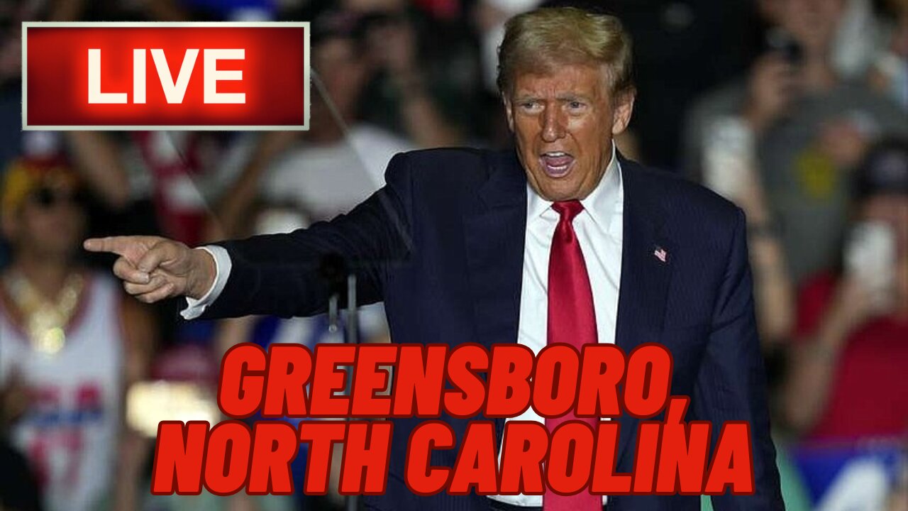 LIVE REPLAY: President Trump Holds a Rally in Greensboro, NC