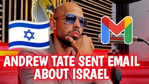 Andrew Tate Sent Me Email About This Country. Israel VS Palestine