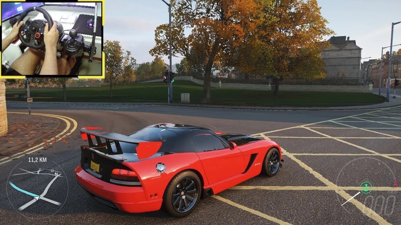 DODGE VIPER SRT10 ACR Forza Horizon 4 gameplay Logitech g29