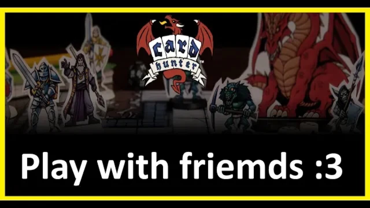 Card hunter: how to play with friends