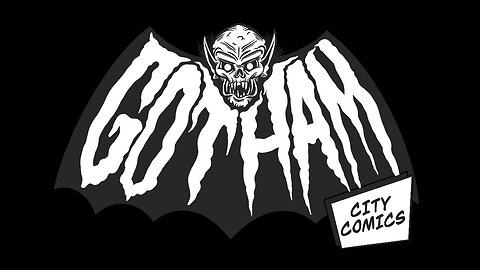 Gotham City Comics and Collectibles 1st Video on Rumble