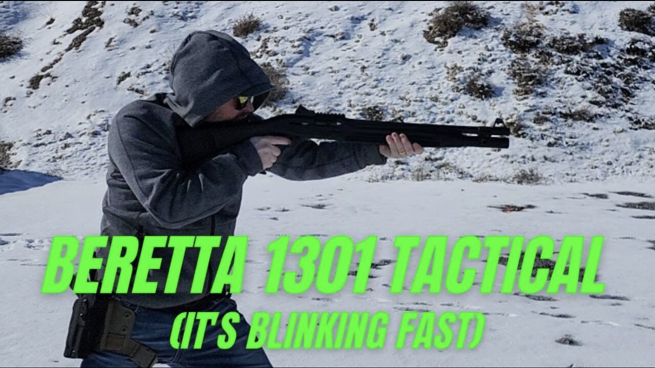 Beretta 1301 Tactical Review | It's BLINKing fast!