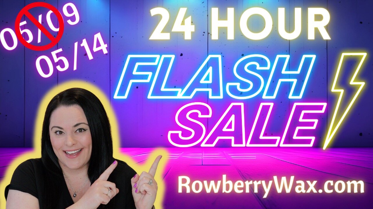 Flash Sale 2.0!! Tomorrow, May 14th