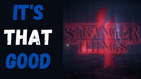 MY Stranger THINGS season 4 review. THIS is GOOD STUFF!