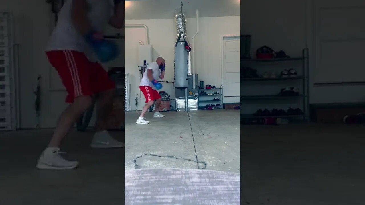 BEATS THE TREADMILL ANY DAY! GOTTA WORK ON THE JAB THO!