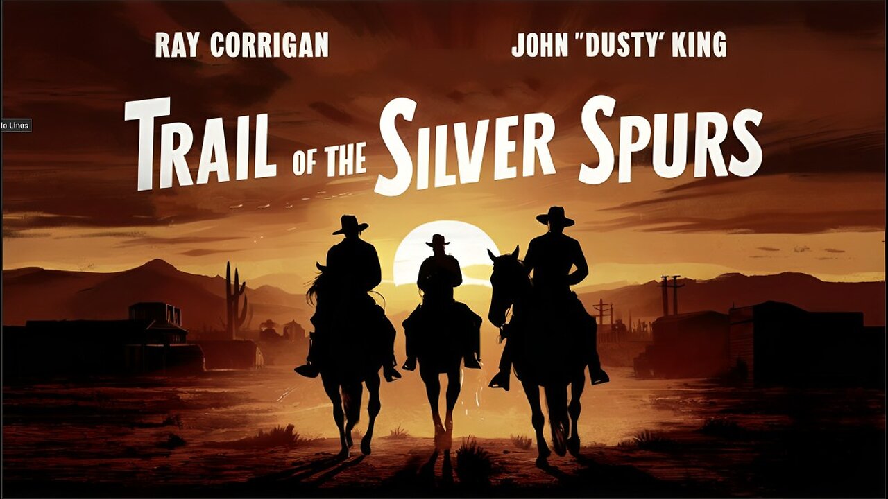 RANGE BUSTERS, TRAIL ON THE SILVER SPURS (1941) Ray Corrigan, John 'Dusty' King & Max Terhune | Western | B&W