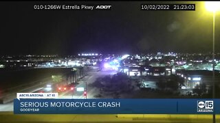 Two in critical condition after crash in Goodyear