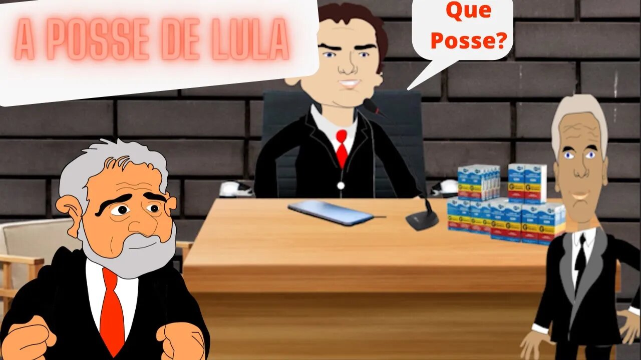 O Mito diz: "O PT ja esta tratando da posse de lula" Que Posse é essa?