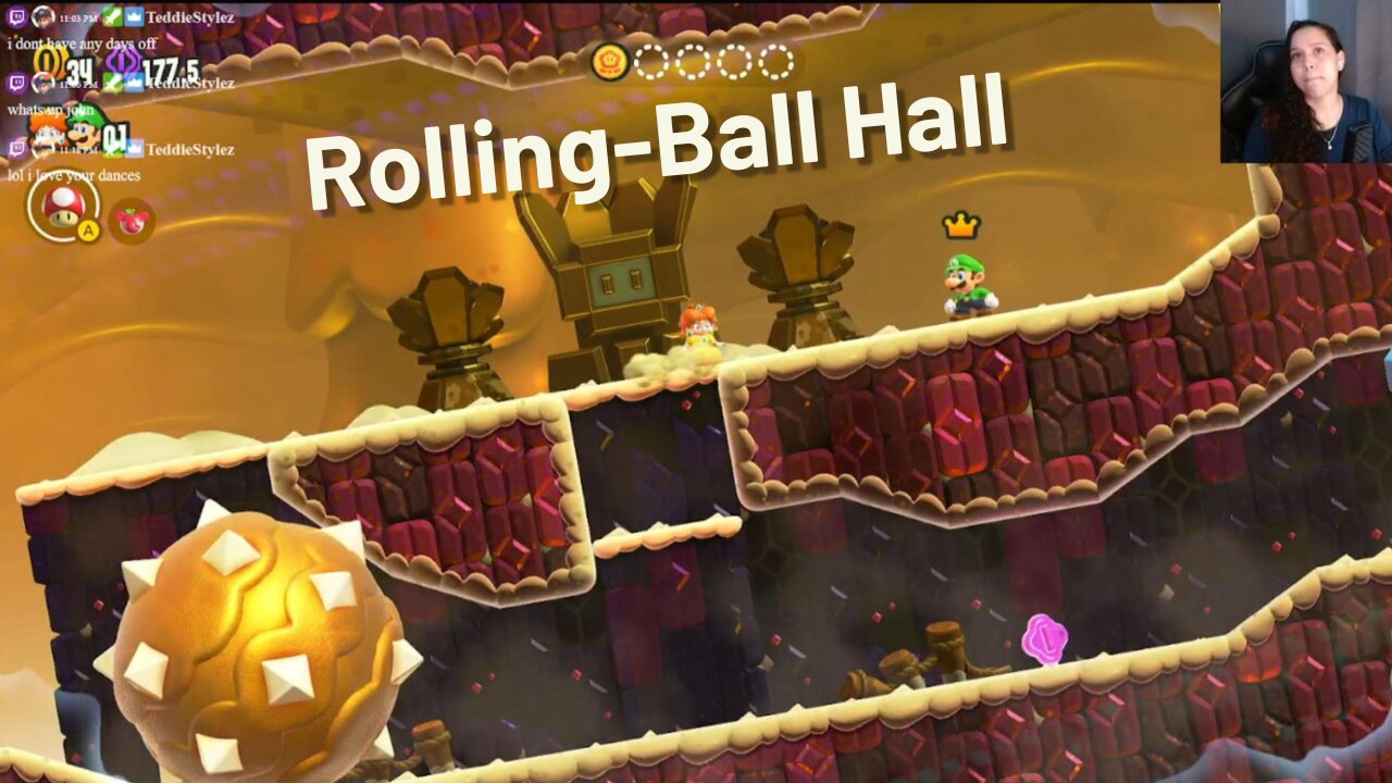 Super Mario Wonder: Rolling Ball Hall