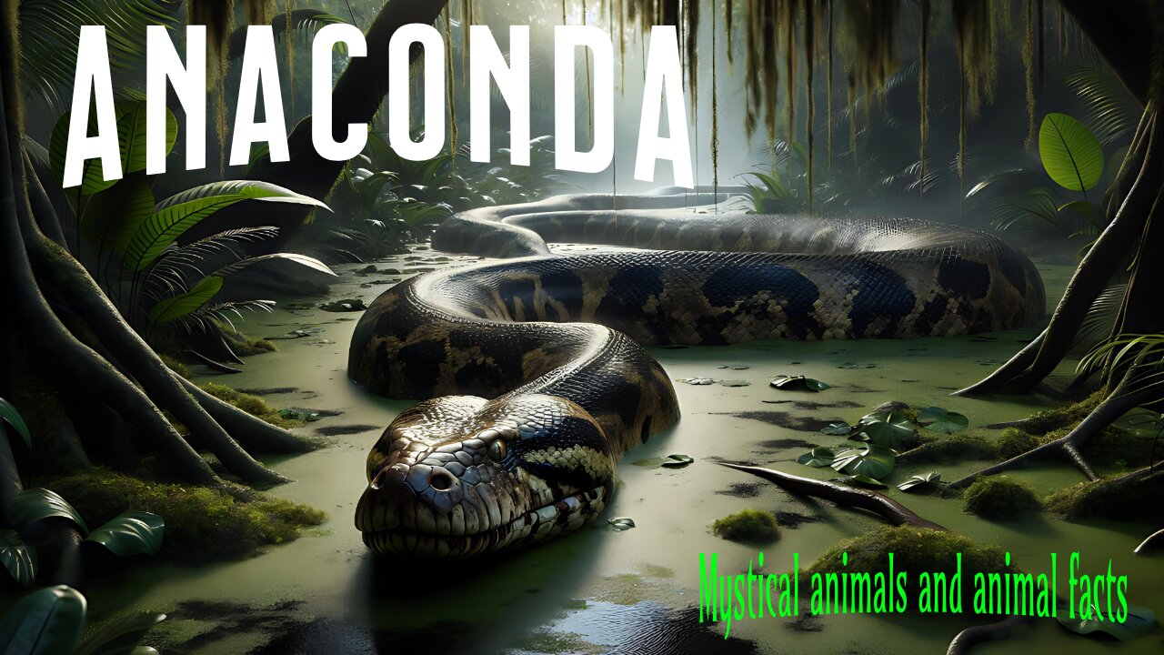 The big anaconda / beautiful snake video / mini documentary / big snakes