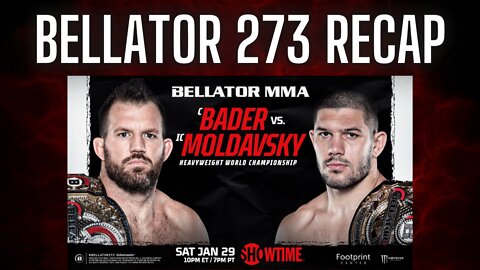 Bellator 273 RECAP! Bader retains his HEAVYWEIGHT STRAP