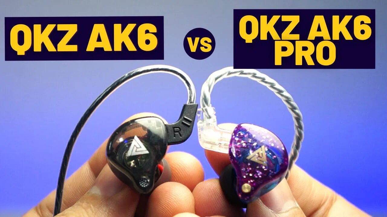 QKZ AK6 vs QKZ AK6 PRO - Duelo de graves [Batalha de frequências #28]