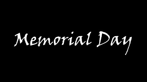Memorial Day Salute