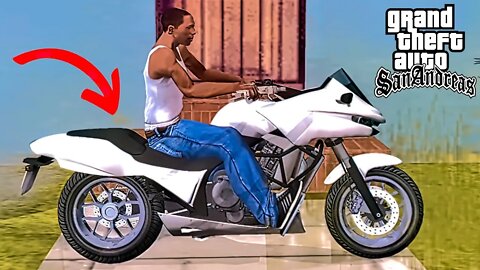 Secret Dinka Thrust Bike Location in GTA San Andreas (Cheat Code)