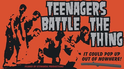 TEENAGERS BATTLE THE THING 1958 IN COLOR High School Teacher & Students Revive an Ancient Monster FULL MOVIE