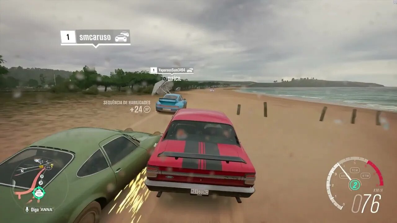 Forza Horizon 3 Ford falcon Corrida de rua