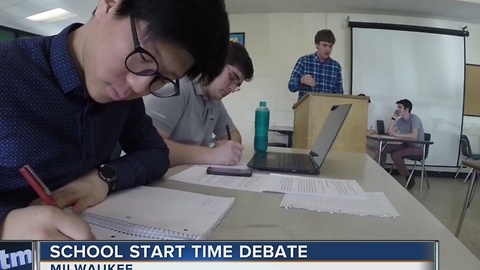 Racine school district proposes earlier start time for high schools