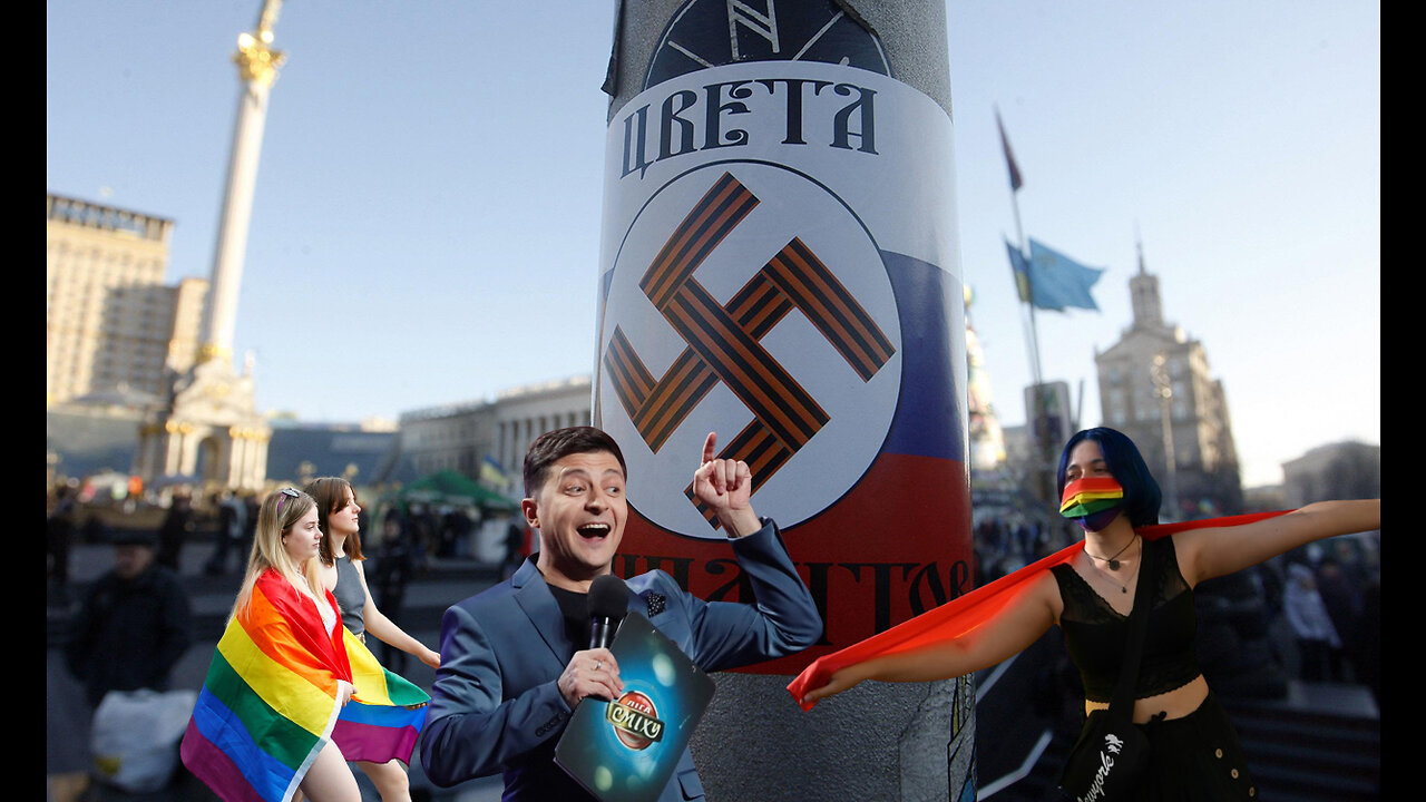 Ukraine nazis fighting for a gay elf! You can't make this up!