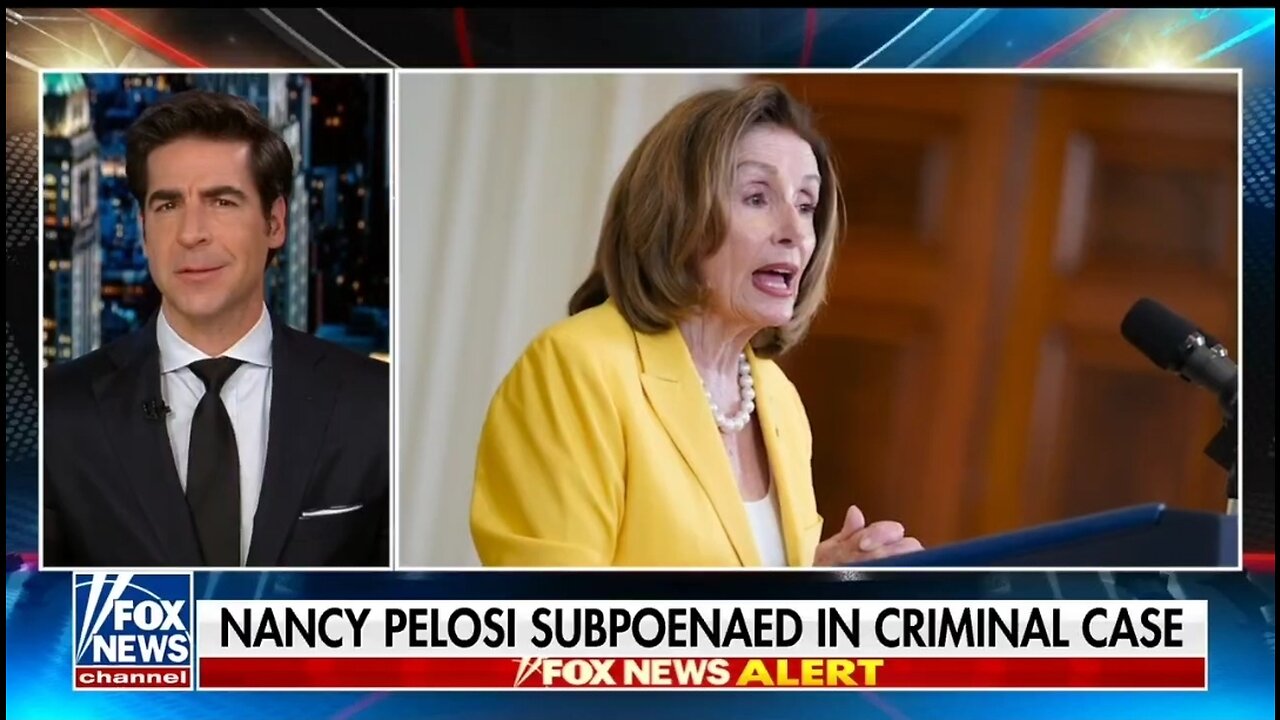 Watters: What Criminal Case Is Pelosi Being Subpoenaed In?