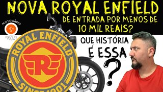 NOVA Royal Enfield de entrada J1C2 por menos de 10 mil reais? Que história é essa?