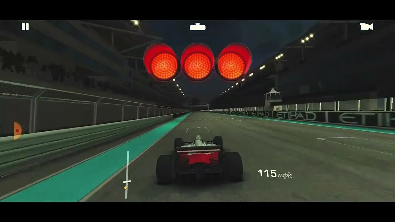 GUIGAMES - Real Racing 3D - Turnê F1 McLaren MP4-4 1988 - Yas Marina - Volta Rápida, Contra o Tempo