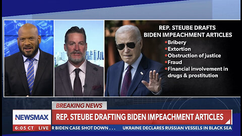 Joining Newsmax to Announce Articles of Impeachment for President Biden