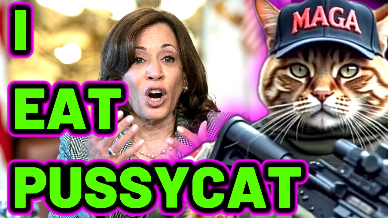 Kamala Harris Masturbates to EATING CATS & Lying - AND your neighbors LOVE IT!