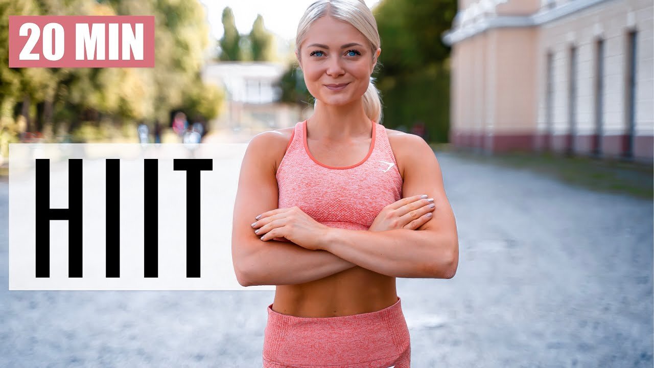 20 MIN HIIT WORKOUT | full body - no equipment - outdoor travel and train workout