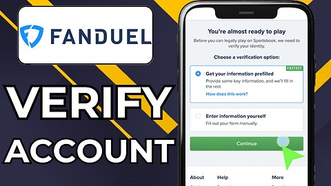 HOW TO VERIFY FANDUEL ACCOUNT