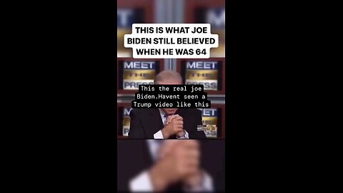 This is the real joe biden
