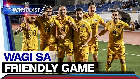 Philippine Azkals, wagi sa friendly game vs Afghanistan