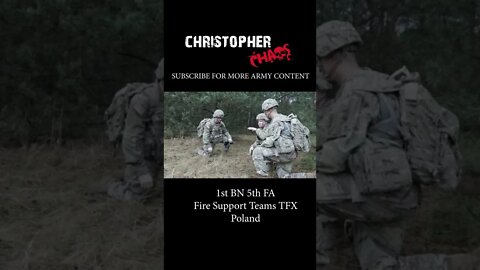 Army Fire Support team training - 13F MOS - #short