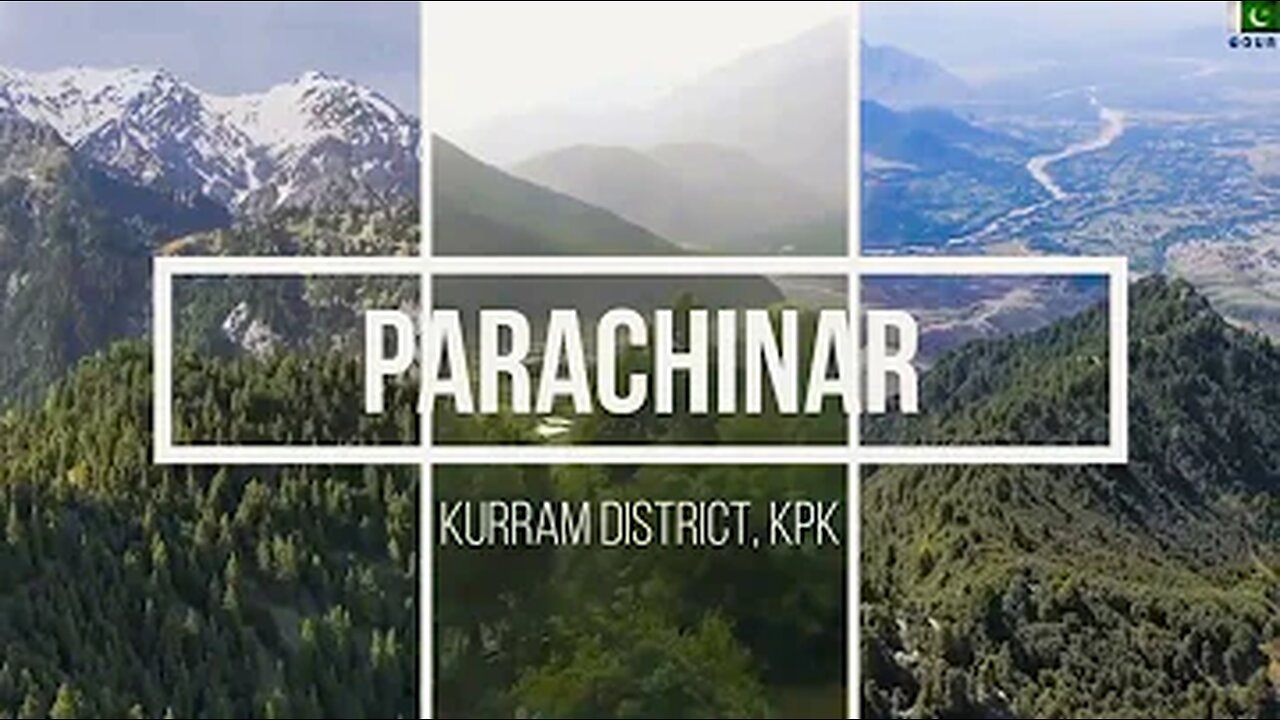 North West Region of Pakistan | Parchinar valley 4K drone view