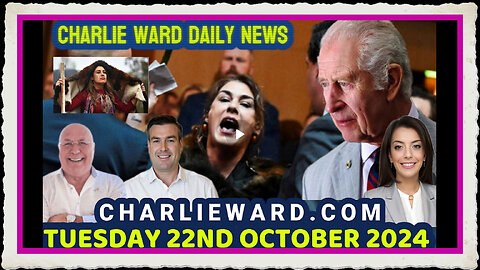 CHARLIE WARD DAILY NEWS WITH PAUL BROOKER DREW DEMI TUESDAY 22ND OCTOBER 2024