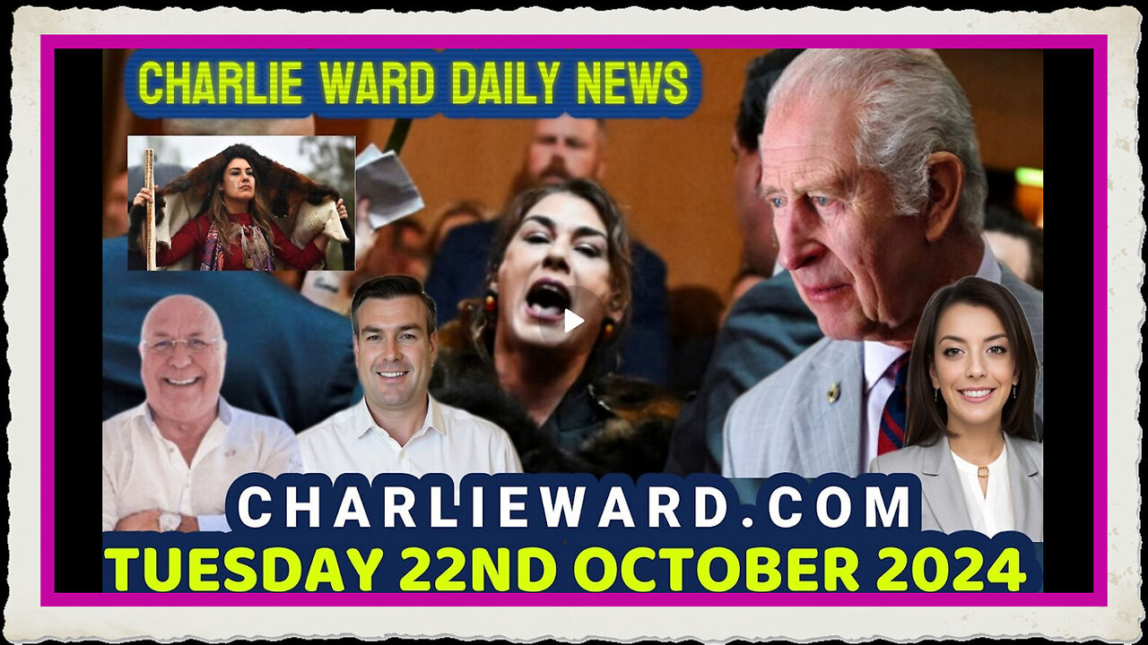 CHARLIE WARD DAILY NEWS WITH PAUL BROOKER DREW DEMI TUESDAY 22ND OCTOBER 2024