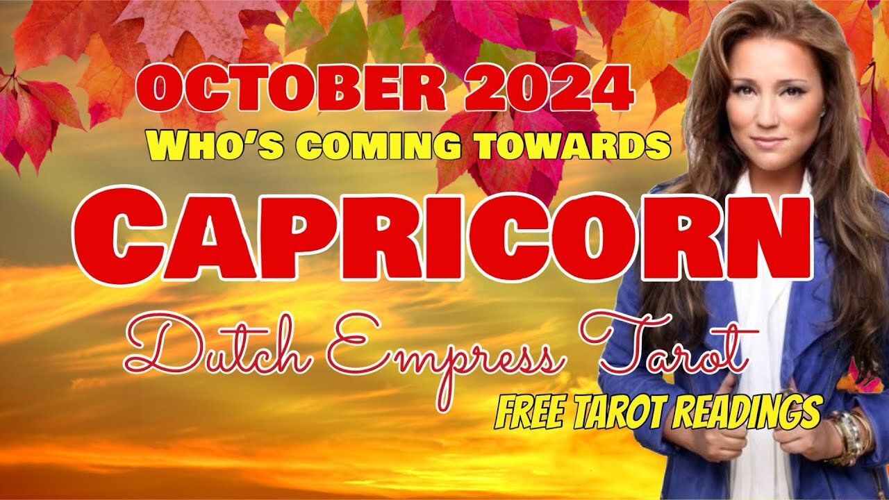 CAPRICORN ♑️ Who’s coming towards you in October 2024?💕Monthly Love Tarot Reading➕Extended BONUS 💫