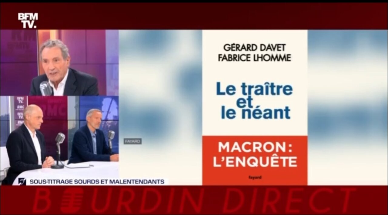 «Le traître et le néant» Cette enquête choc qui épingle Emmanuel Macron.