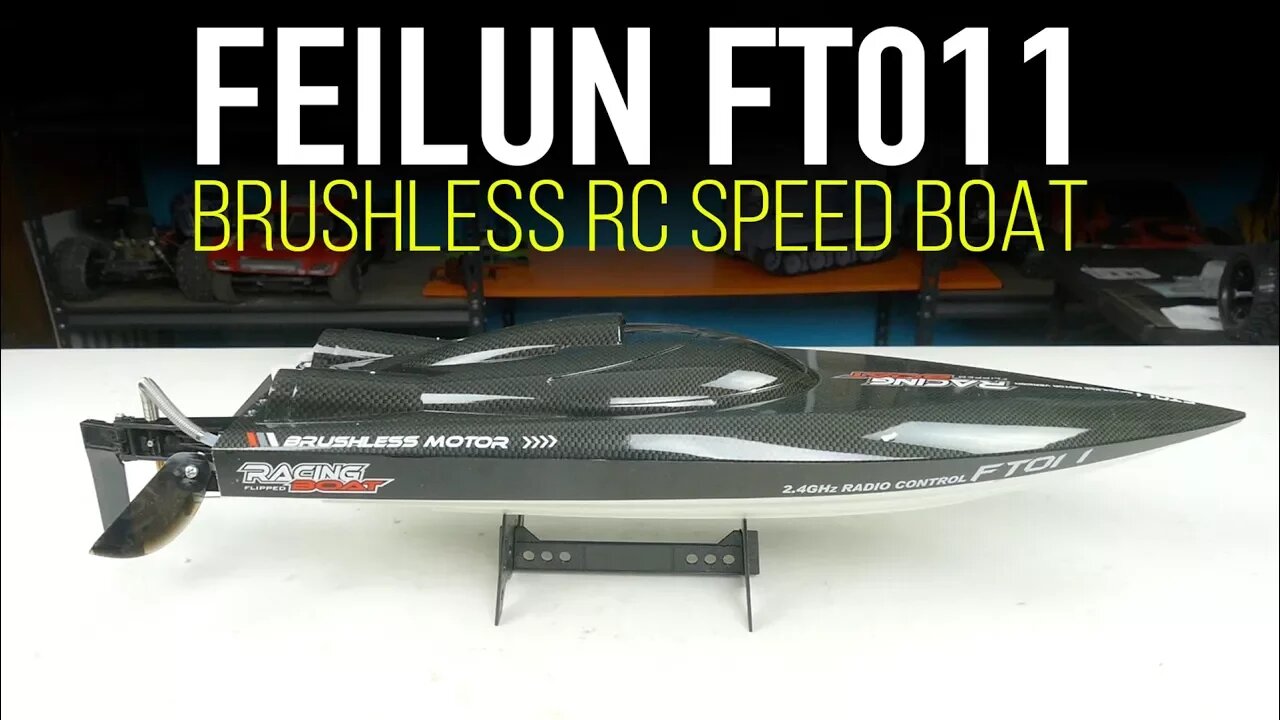 Feilun FT011 Brushless Race Boat Unboxing