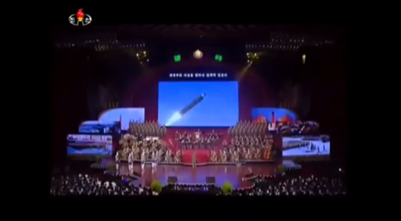 "Killing In The Name Of" performed by the North Korean Military Chorus