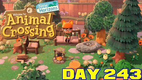 Animal Crossing: New Horizons Day 243 - Nintendo Switch Gameplay 😎Benjamillion