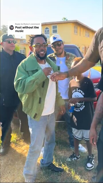 I MET KENDRICK LAMAR!!!