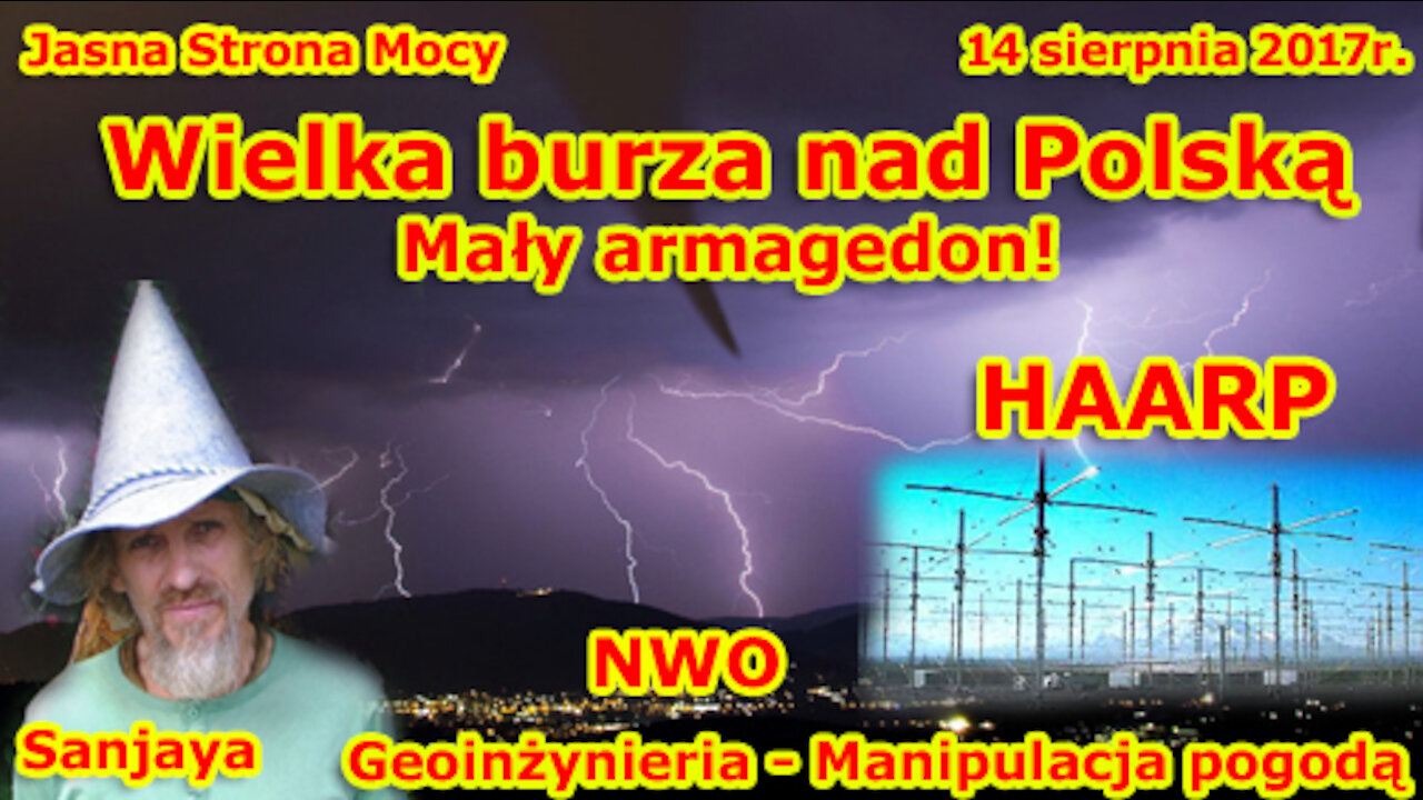 Wielka burza nad Polską - mały armagedon! Skąd się wzięła?